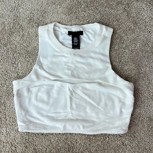 Offwhite crop top
